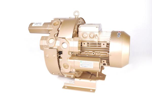 Two Stage High Pressure Vacuum Pump , 3.3kw Side Channel Air Blower GHBG 4D4 34 2R4