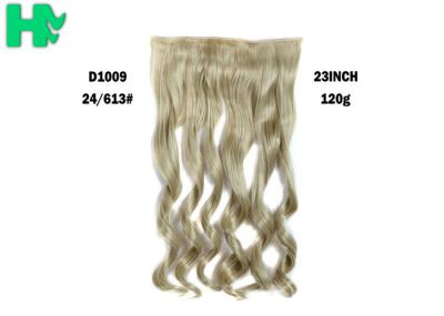 24/613 # Color Synthetic Clip In Hair Extension No Tangle No Shedding For Woman