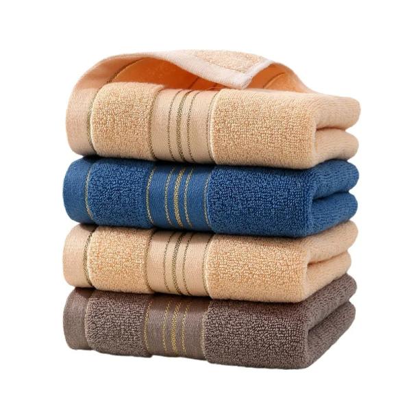White Cotton Bath towel set Custom Logo Hotel Pool Travel Hight-End towel for All-age