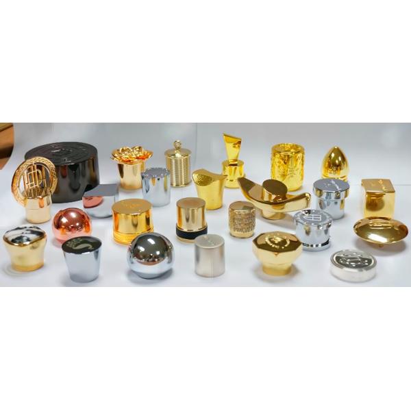 Luxury Perfume Caps Luxury Zinc Alloy Good Touch Environmentally Friendly And Recyclable