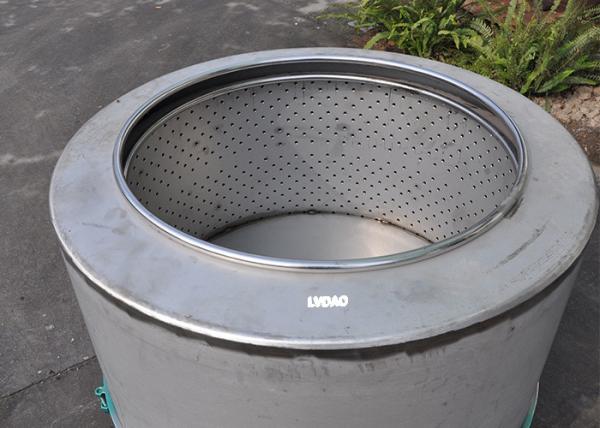 200 Kg/H 5.5 kw Plastic Dewatering Machine General Centrifugal Drying 900*450 Outer Container