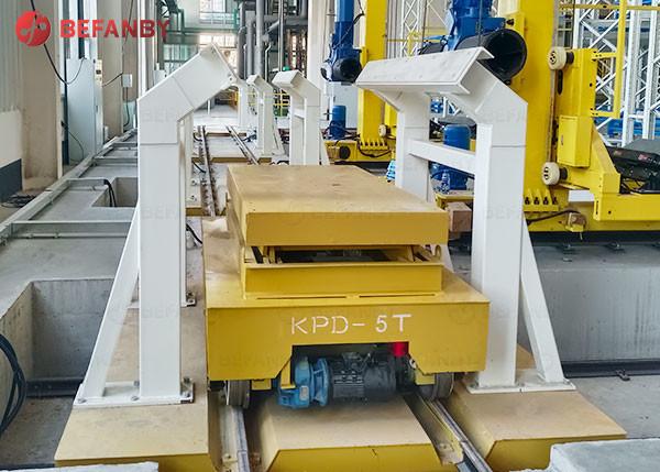 Carro 20m/Min Running de transferência do trilho de 25 Ton Steel Plate Electric Track