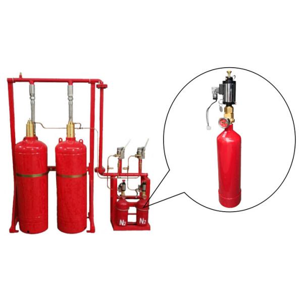FM200 HFC227 Gas Fire Suppression System For Industrial Areas Fm 200 Fire Fighting System