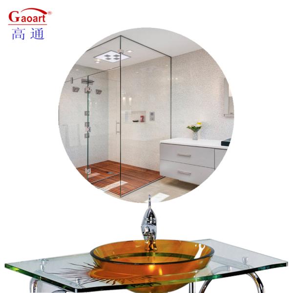 Gold Wall Mounted Mirror for Modern Bathroom Decorative Magic Make Up Bedroom Decor