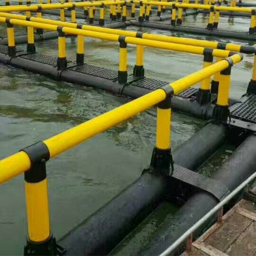 Large Size Square Fish Farming Cage Commercial Aquaculture Net Cage