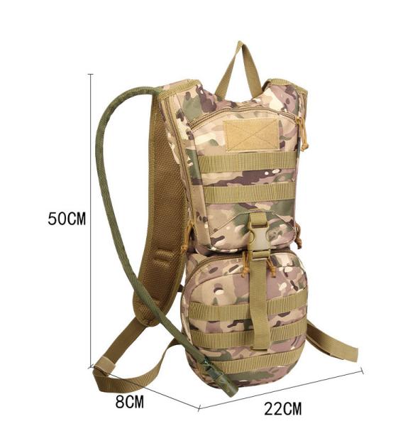 Tactical Pack Backpack 900D Hydration Bladder for Hiking Biking Running Walking and Climbing