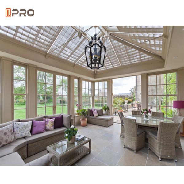 Heatproof Veranda Glass Florida Room Polycarbonat Sunroom Unit Four Season