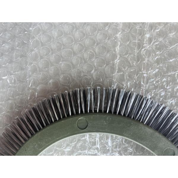 LK Stenter Machine Parts Brush Wheel Purple Plastic Body Stainless Steel Hair Bristle Nylon Hair Optional