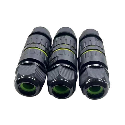 Male Female Waterproof Circular Connector 500V IP67 Self Locking Wire Connector