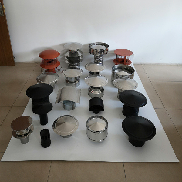 Normal And Easy Rain Chimney Flue Cap Weather Resistant Stainless Steel