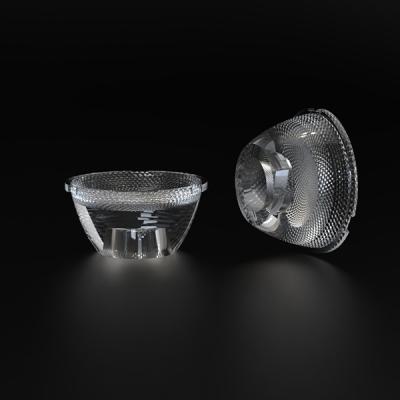Diamètre 45 mm de mise à niveau de l'hôtel coupe-off Matériau de lentille PC pour la lumière spot VA 24° anti-éblouissement