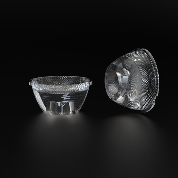45mm Diameter PC Material TIR LED Lens with 24° Anti-Glare for Spot Lights and Downlights