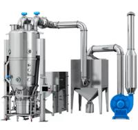 Seca cama fluidizada con potencia de ventilador de 11kw con evaporación de agua de 160-210 KG/h