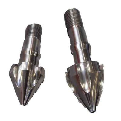 Mini Bimetallic Screw Barrel Nozzle Tip For Injection Molding Machine