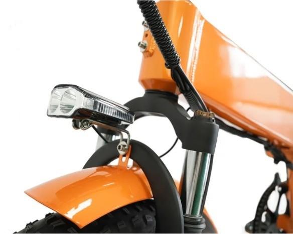 20 Inch 7 Speed Fat Tire Folding Ebike 750W With LCD Display And Lithium Battery