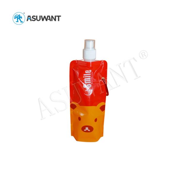 Moisture Proof Liquid Spout Bags Aluminum Fruit Juice Pouch Laminated Material