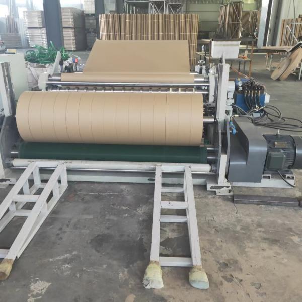 Jumbo Cut To Small Kraft Paper Roll Slitter Rewinder 15kw