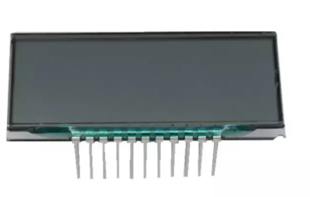 Customized Size 7 Segment LCD Display with Transmissive LCD and White LED Backlight