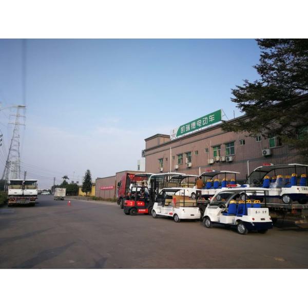 Патрульная машина кампуса 48V 5KW общины электрическая без водительского права