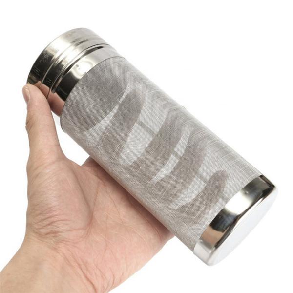 300 Micron Wire Mesh Filter , Stainless Steel Corny Keg Dry Hopper Filter