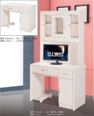 Practical Exquisite MDF Computer Desk , Student Computer Desk With Hutch