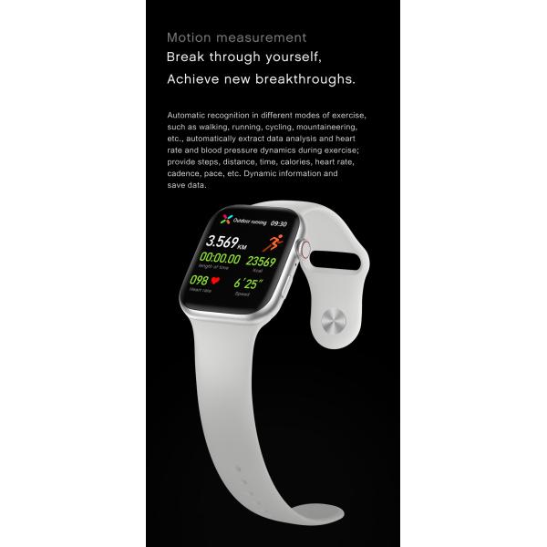 1,75» Smartwatch Bluetooth экрана 240MAH вызывает IWO 13 12 I8 Pro BT5.0