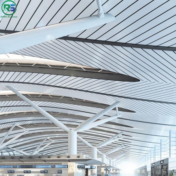 Сплав приостанавливал алюминиевый потолок прокладки обшивает панелями белый покрытый порошок