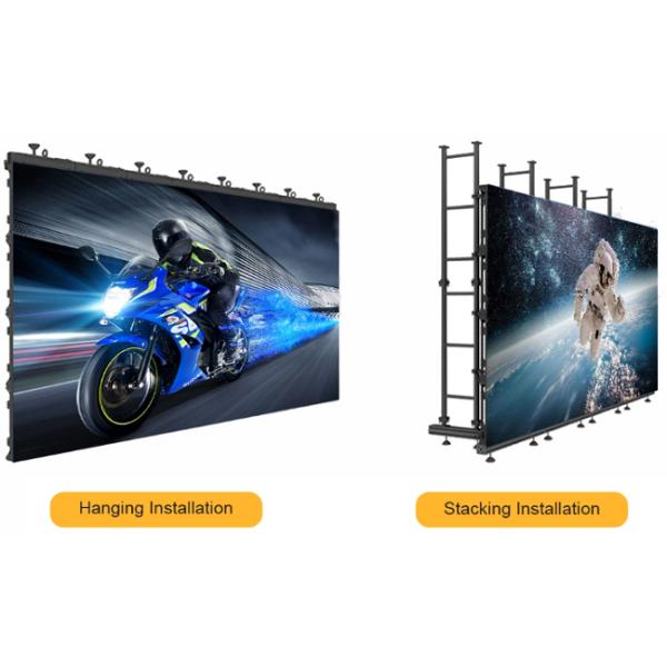 P3.91 Степная аренда светодиодного дисплея наружного типа водонепроницаемый с литой алюминиевой шкафкой