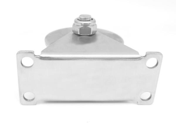 Rodas de porta deslizante de trabalho pesado de aço inoxidável 304 U H V Roda de rolamento de ranhuras