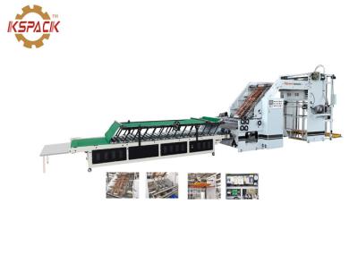 Alta velocidade automática da máquina da laminação da corrugação da máquina do laminador da flauta