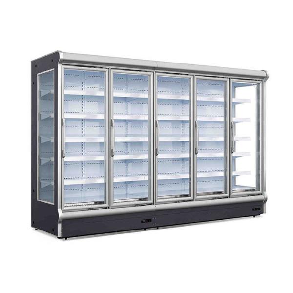 Equipamentos de refrigeração de vidro do supermercado da porta 380V