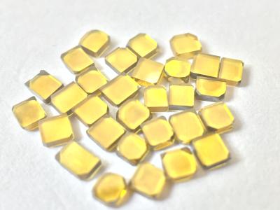 MCD Amarelo Diamante cultivado em laboratório para máquinas e ferramentas de corte