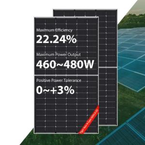 460W 465W Jinko N Type Solar Panels 470W 475W 480W Mono Perc Half Cell Solar