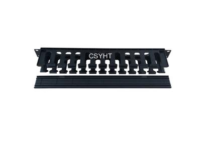 Rack Mounted 19 Inch ABS 1U Fiber Optical Cable Panel Datacenter solutions