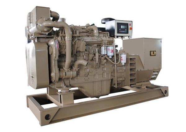 gerador diesel marinho 1800 r/min do alternador de 125kw Stamford com bomba de água do mar