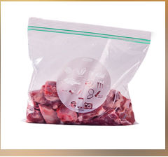 100% COMPOSTABLE food bag K freezer storage bags, Food grade plastic packing bag K slider storage bags CORN