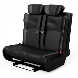 Rv élargissant l'accoudoir réglable se pliant plat de Seat d'autobus