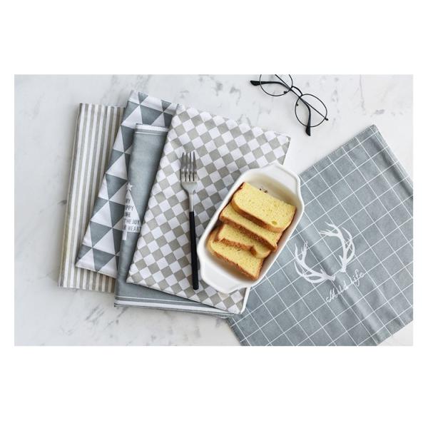 Выдвиженческое полотенце для чайной посуды Eco кухни 100% хлопок twill дружелюбное