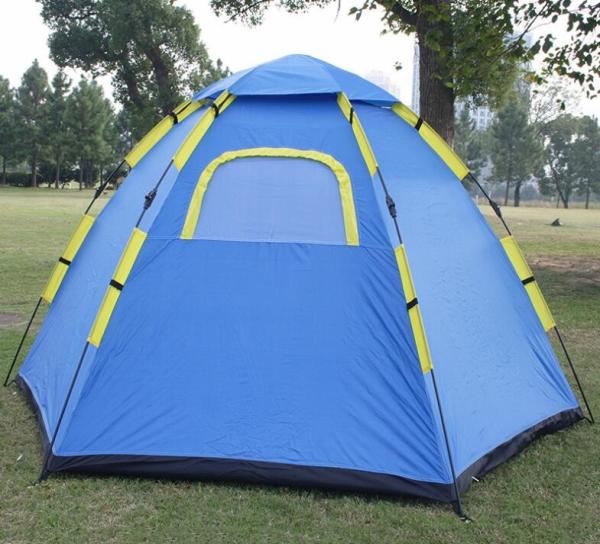 Popular Fast Pitch Camping Tent for 3 to 4 Person Camping Dome Tent Easy Set Up Camping Tent(HT6054)