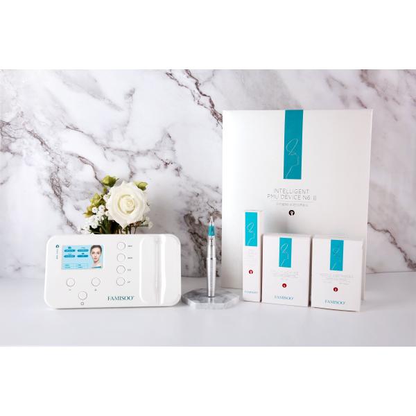 Máquina permanente del maquillaje de 100V-240V Digitaces con el panel de la aguja del cartucho