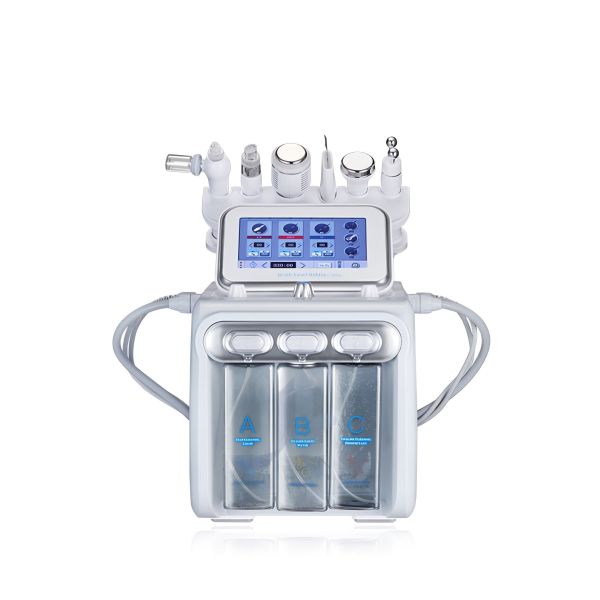 6 In 1 Hydrafacial Machine , Hydro Oxygen Facial Machine OEM Support