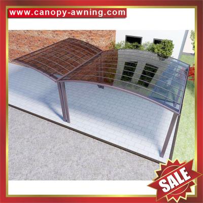oudoor patio gazebo balcony corridor window door aluminium aluminum alloy polycarbonate pc awning canopy shelter China