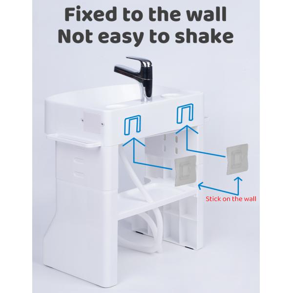 Simulated Baby Bathroom Hand Washing Basin Child Size Sink With Plastic Stand