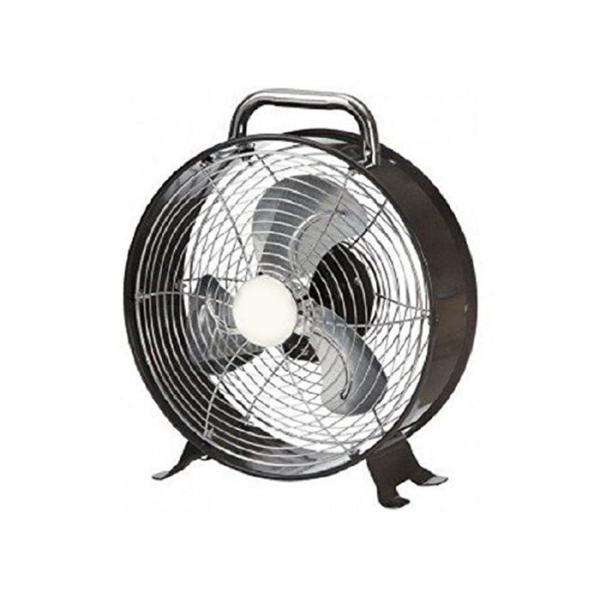 Antique Retro Desk Fan Electric Metal Steel Floor Pedestal 2 Speed Adjustable