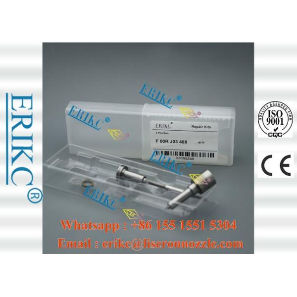 ERIKC Diesel injetor 0445120059 repair kits F 00R J03 468 bosh F00RJ03468 injector nozzle DSLA128P1510 kit F00R J03 468