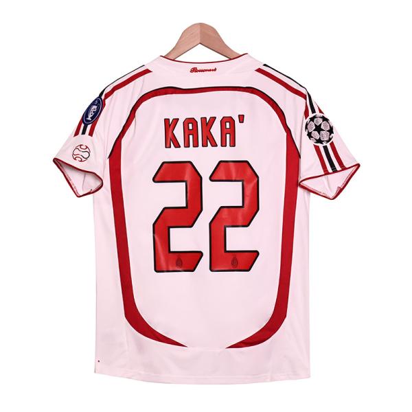 2006-2007 Season AC Milan Retro Away Jersey Support Group Customization Classic Design