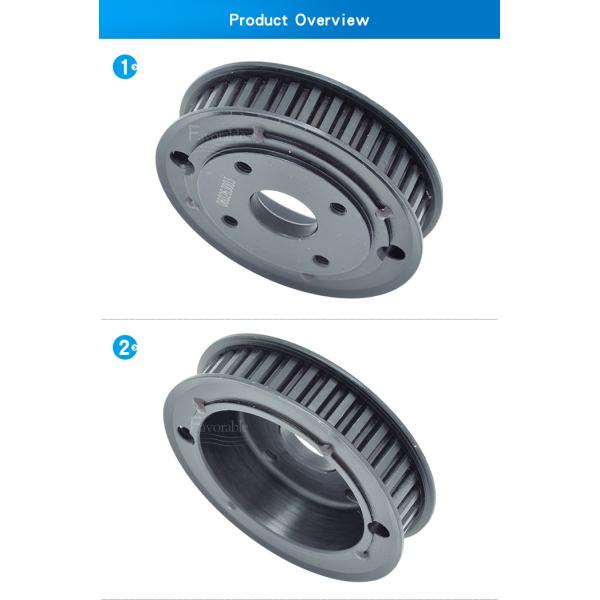 Crank Housing Assembly Pulley 36t Adequado para Gerber Auto Cutter GT7250 60263003