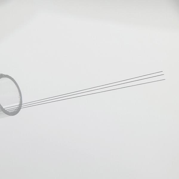 Tungsten EDM Electrode Rod EDM Electrode Tube EDM Electrode Off-centered Tube Micro Hole EDM Drilling Rod