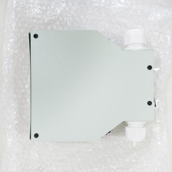 8 Ports Small Fiber Optic Termination Box , Fiber Optic Wall Mount Termination Box