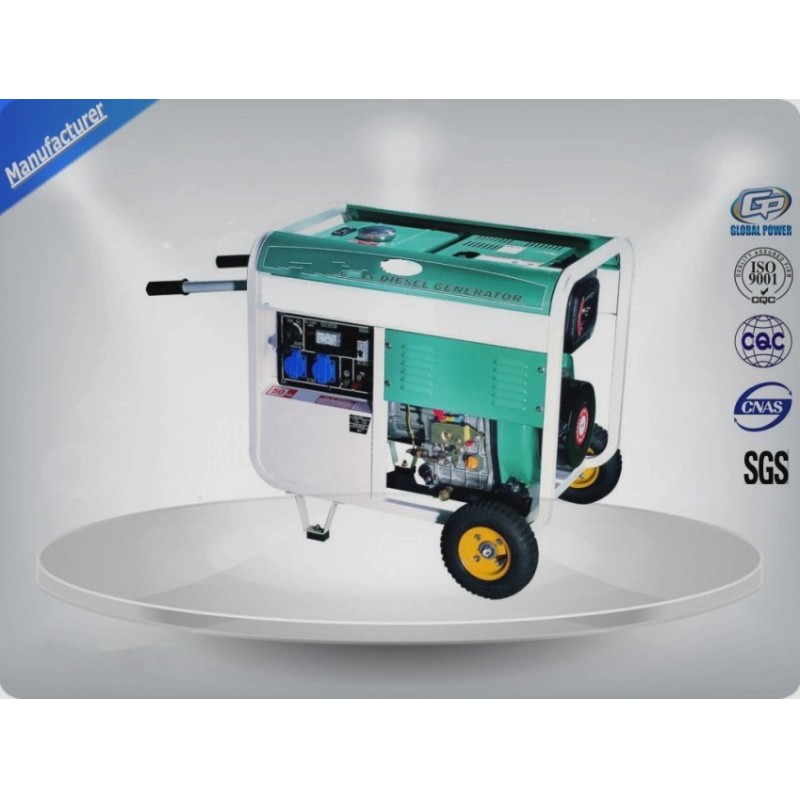 2 Pole 3 Phase Portable Generator Four Line 5.5 -6.3 Kva Four - Stroke Engine
